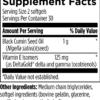 ANNATTO-E™-SYNERGY SUPP FACTS