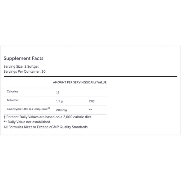 Coqmax-Ubiquinol-Softgels-60c-SF SUPP FACTS