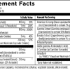 ENDOTRIM™ SUPP FACTS