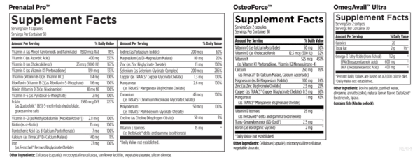 Prenatal-Pro™-Essential-Packets SUPP FACTS
